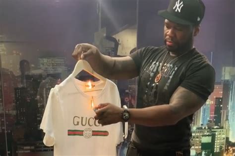 50 cent gucci shirt|Gucci boxer boycott controversy.